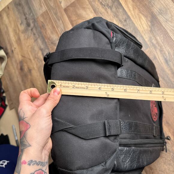 Bioworld Marvel Hydra Backpack Red Skull Captain America Black Mens - Picture 13 of 14